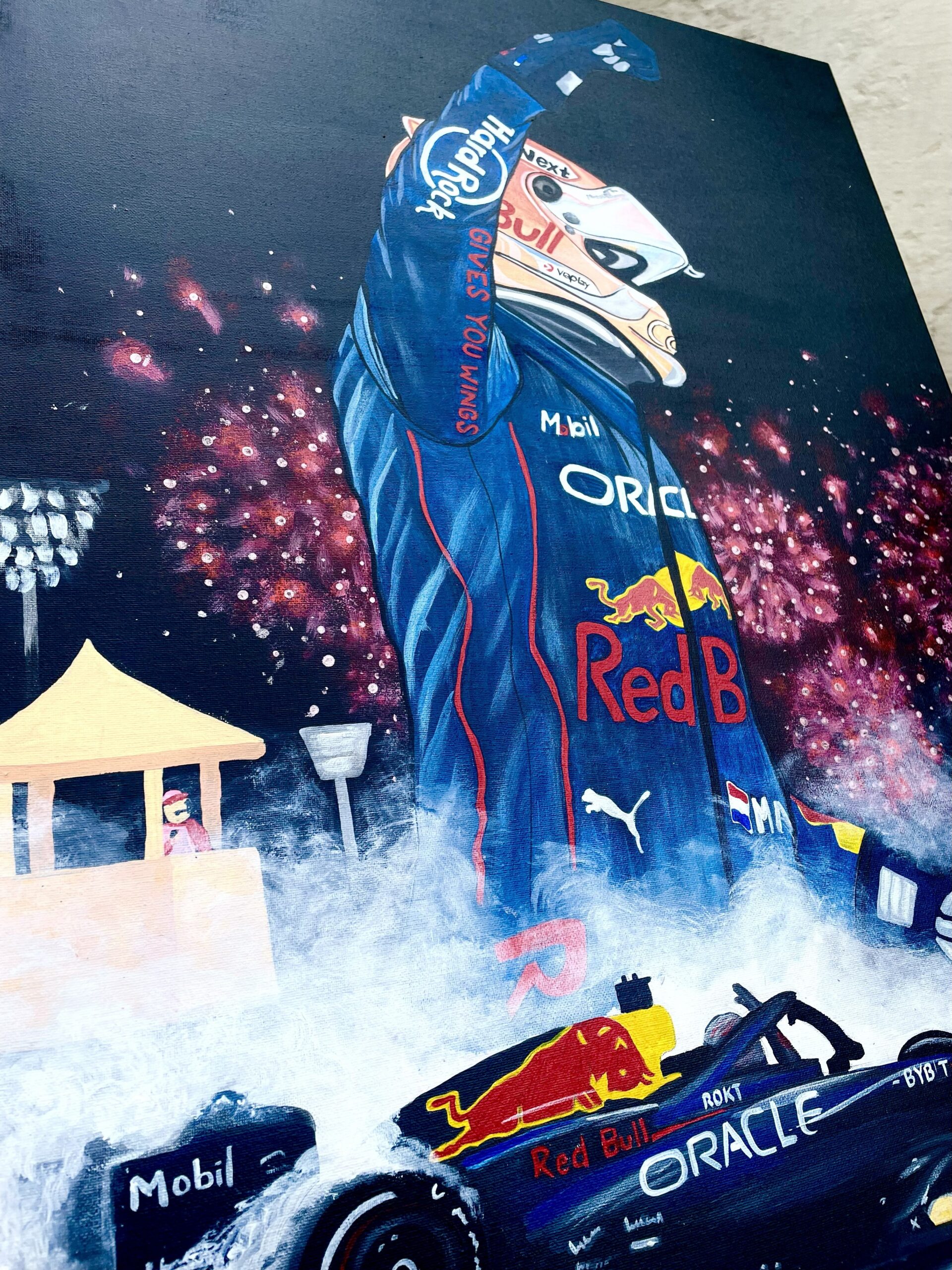 Cuadro de Max Verstappen - Fórmula 1- Red Bull - Imagen 2